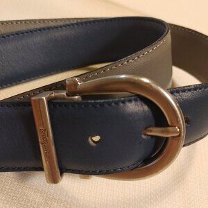 Salvatore Ferragamo double sided leather belt